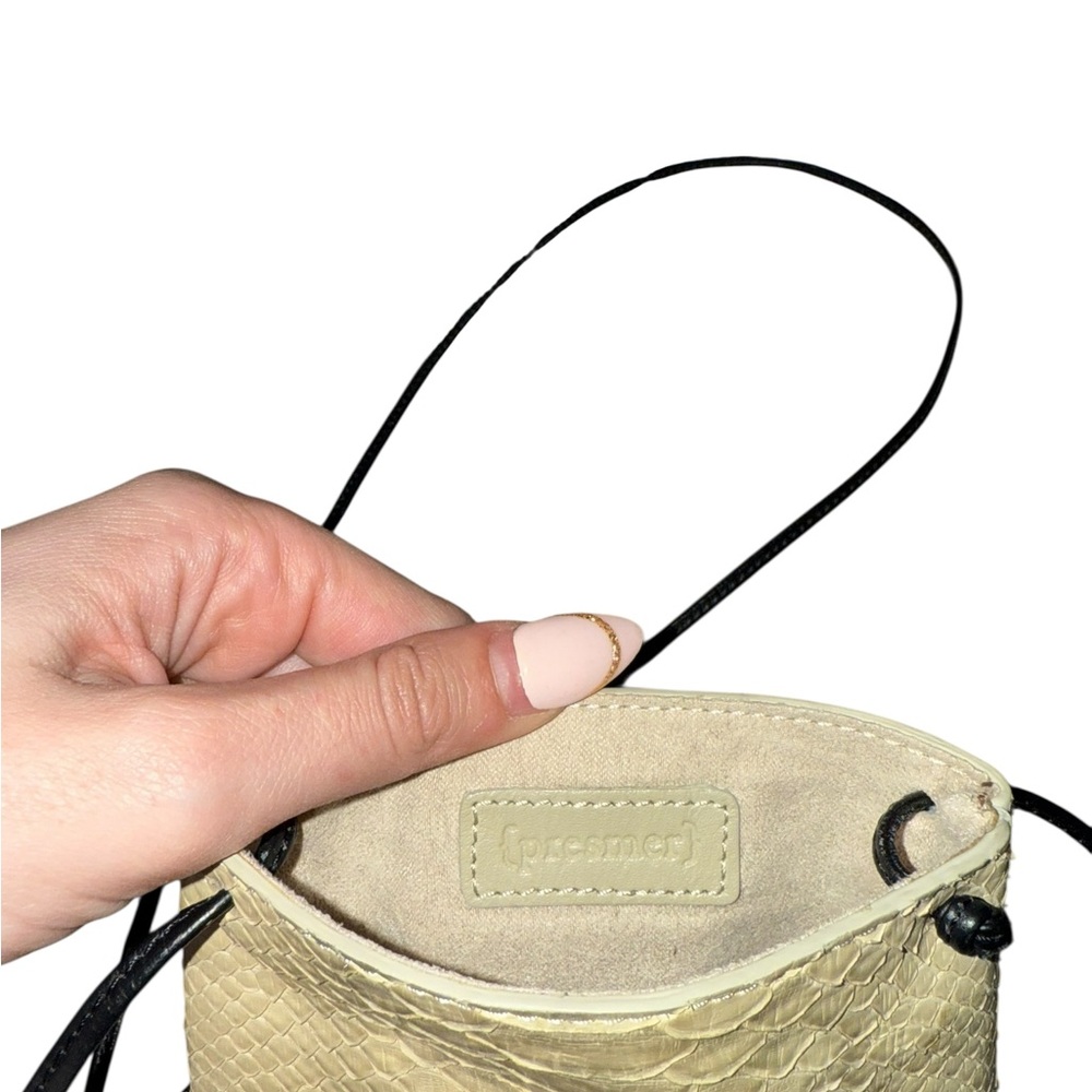 Authentic Python Snakeskin Mini Crossbody Purse L… - image 5